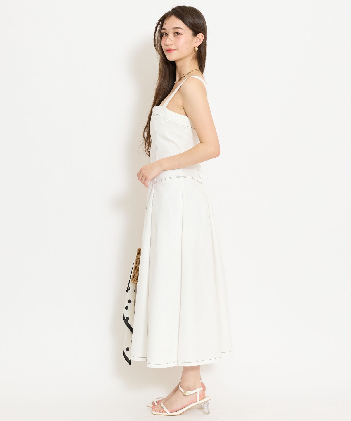 WILLSELECTION「ステッチデザインフロントZIPワンピース」|ワンピース|