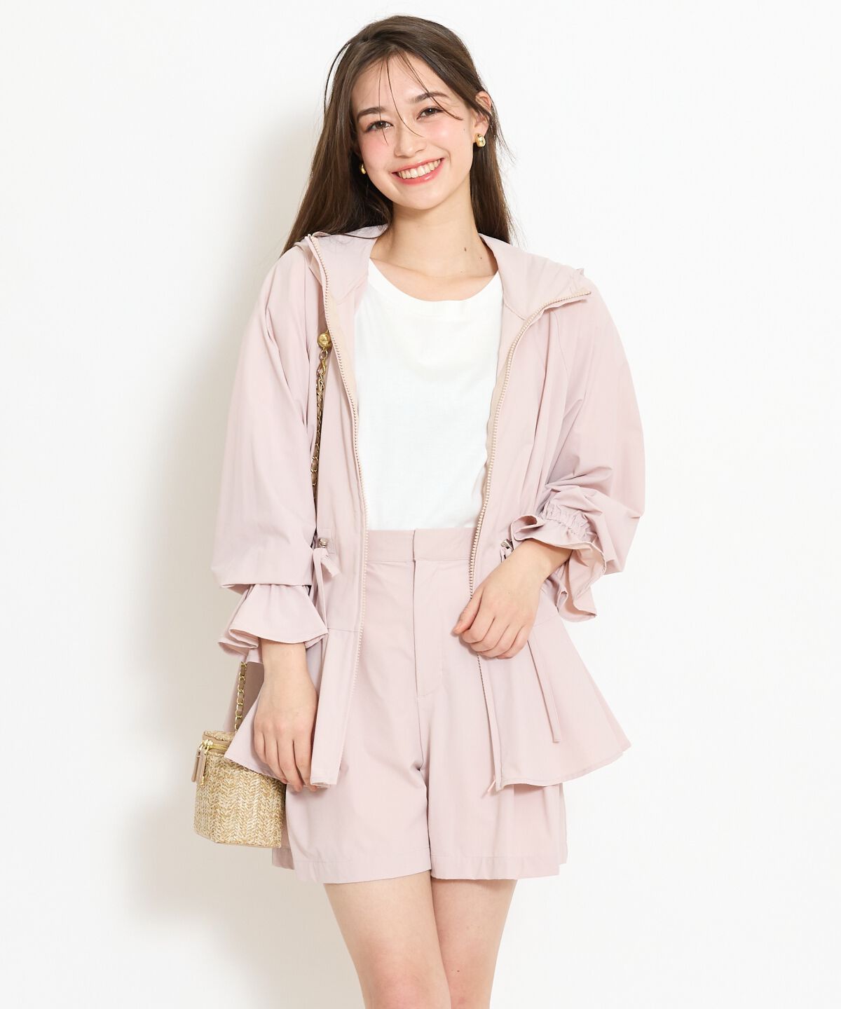 WILLSELECTION「UVカットペプラムブルゾン」|ブルゾン・スタジャン|