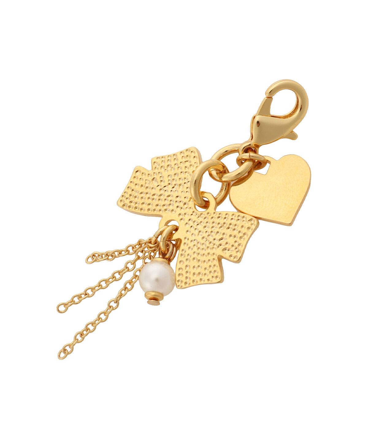 Samantha Thavasa Petit Choice「ガーリーリボン ファスナーチャーム」|チャーム・キーホルダー|