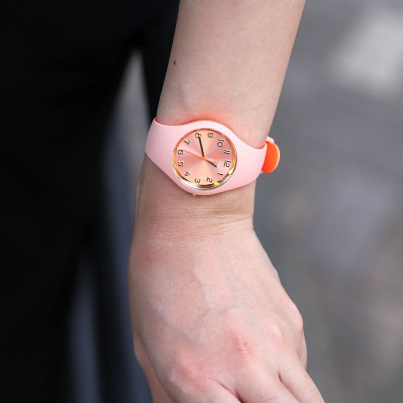 ICE-WATCH「〈ICE-WATCH(ｱｲｽｳｫｯﾁ)〉duo chic ﾋﾟｰﾁﾌｧｽﾞ」|腕時計|ORANGE