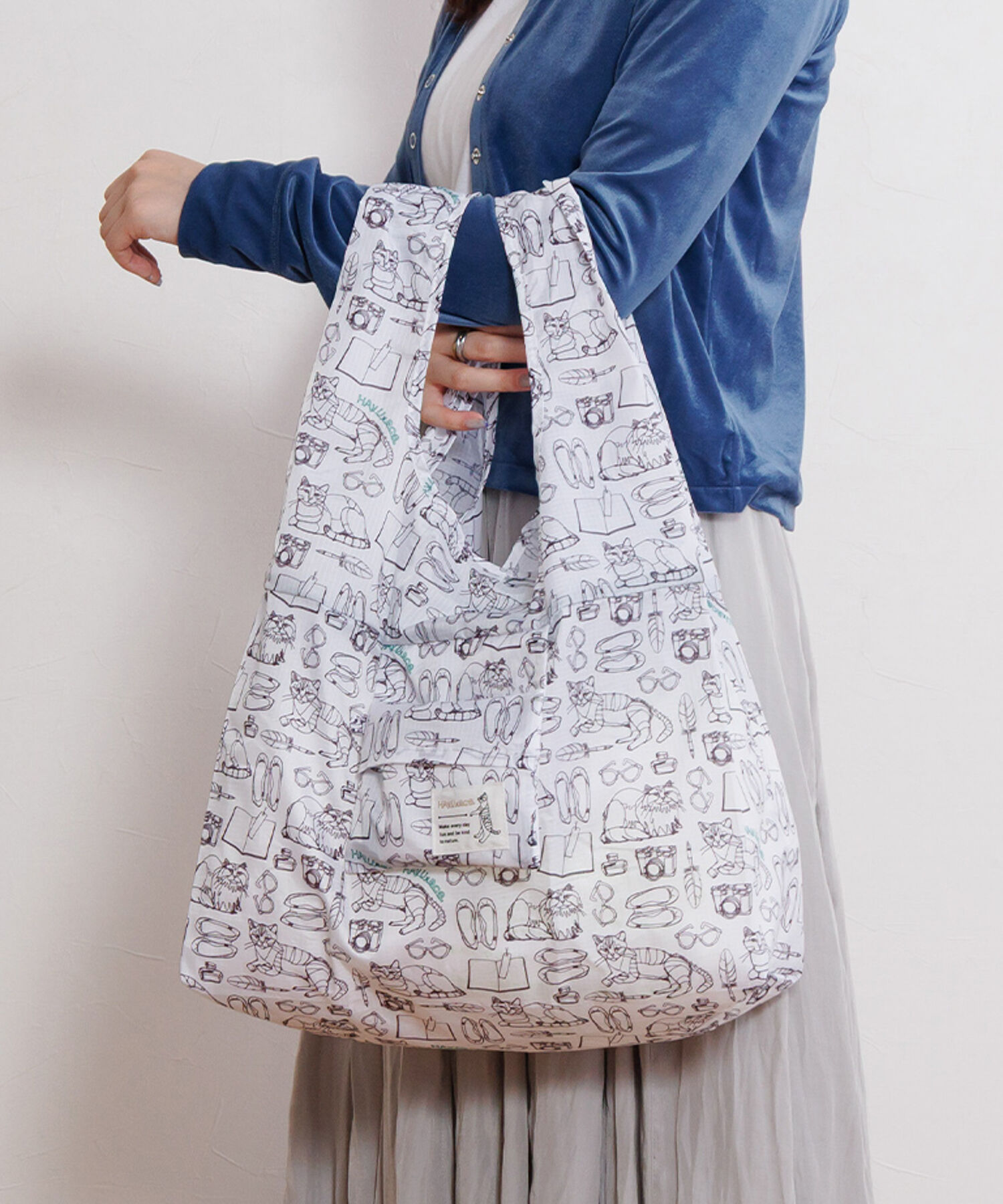 ace.「ace.／エース HAyU マルシェバッグ 折りたたみバッグ エコバッグ お買物バッグ 17871」|トートバッグ|トラベル