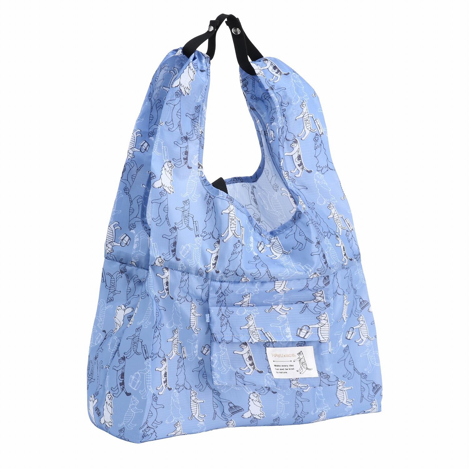 ace.「ace.／エース HAyU マルシェバッグ 折りたたみバッグ エコバッグ お買物バッグ 17871」|トートバッグ|