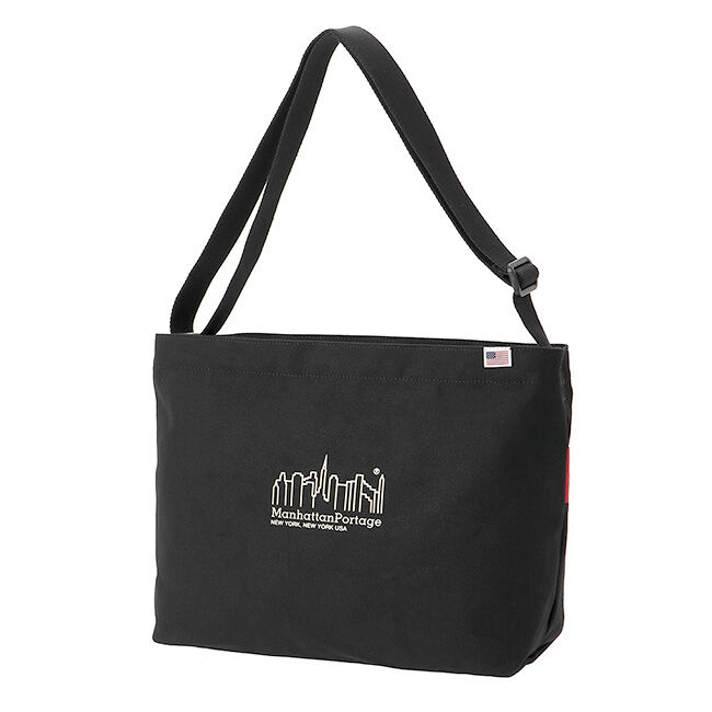 Manhattan Portage「Clearview Shoulder Bag Canvas」|ショルダー・メッセンジャー|BLK