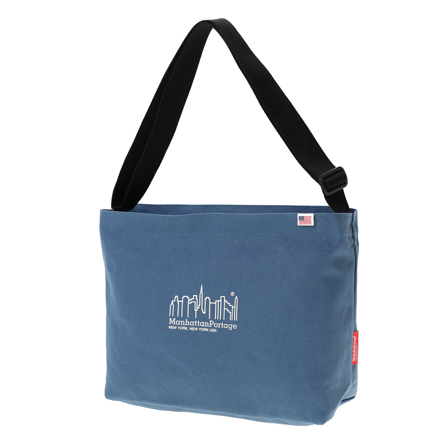 Manhattan Portage「Clearview Shoulder Bag Canvas」|ショルダー・メッセンジャー|BLU