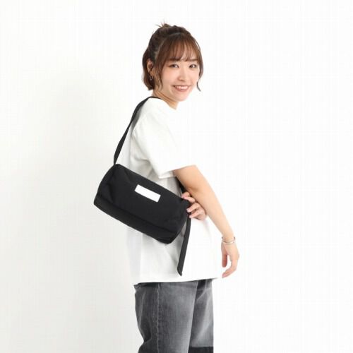 Manhattan Portage「YONKERS BAG PADDED POLYESTER POPLIN」|ショルダー・メッセンジャー|BLK