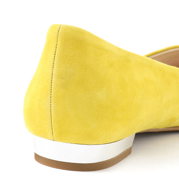 ORiental TRaffic「【アウトレット価格】本革スエードフラットパンプス/R-6002」|パンプス|