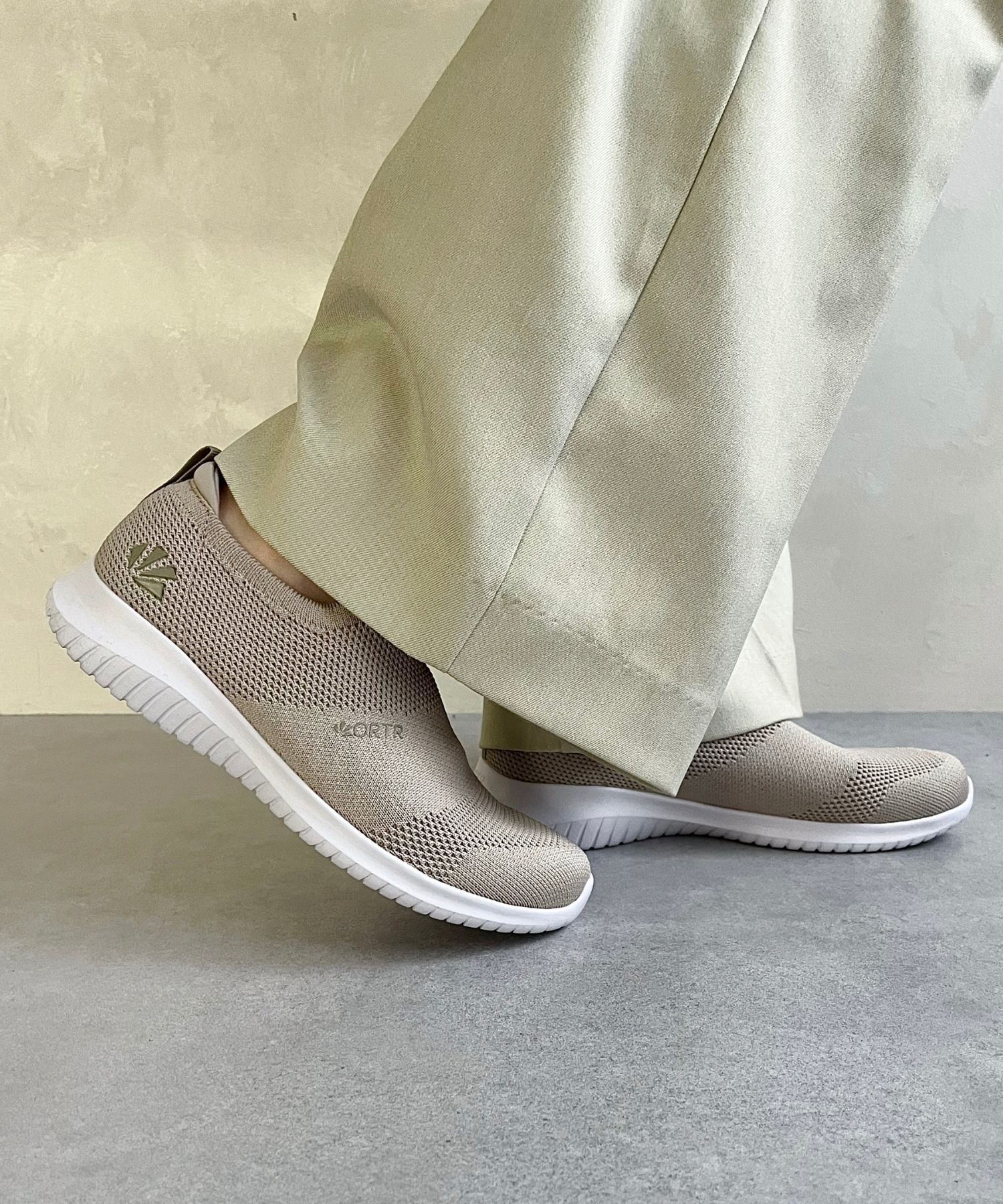 ORiental TRaffic「【累計19万足突破 】 ニット スニーカー /3709 柔らかい 伸縮性 軽量」|スニーカー|