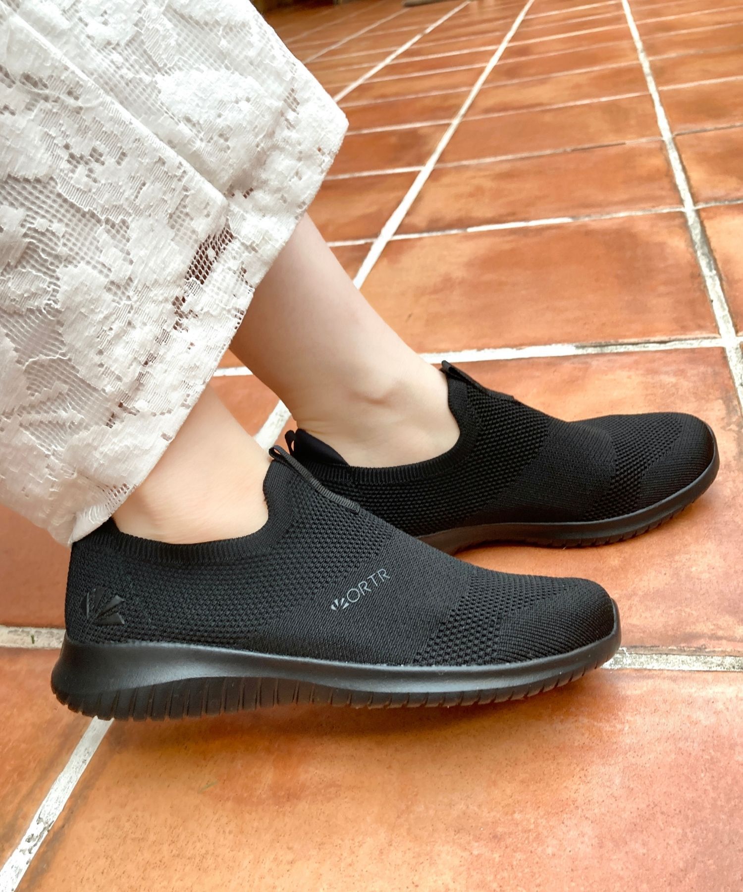 ORiental TRaffic「【累計19万足突破 】 ニット スニーカー /3709 柔らかい 伸縮性 軽量」|スニーカー|