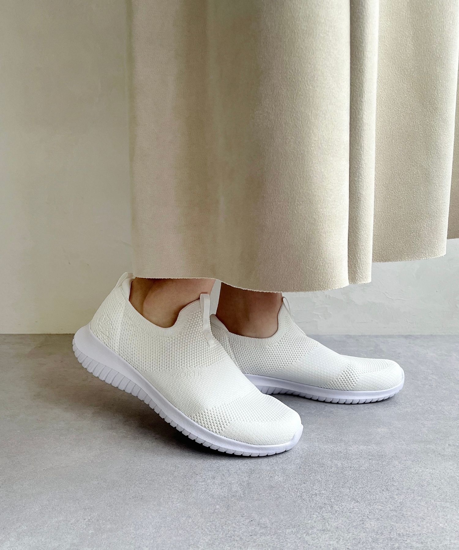 ORiental TRaffic「【累計19万足突破 】 ニット スニーカー /3709 柔らかい 伸縮性 軽量」|スニーカー|