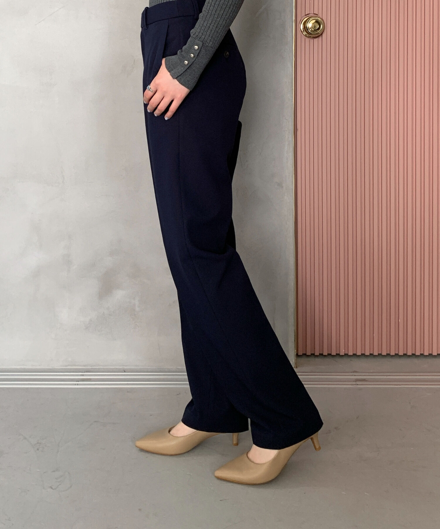 ORiental TRaffic「【跳べるパンプス/シリーズ累計１５０万足突破】ミドルヒール パンプス /R-3202 オフィス」|パンプス|