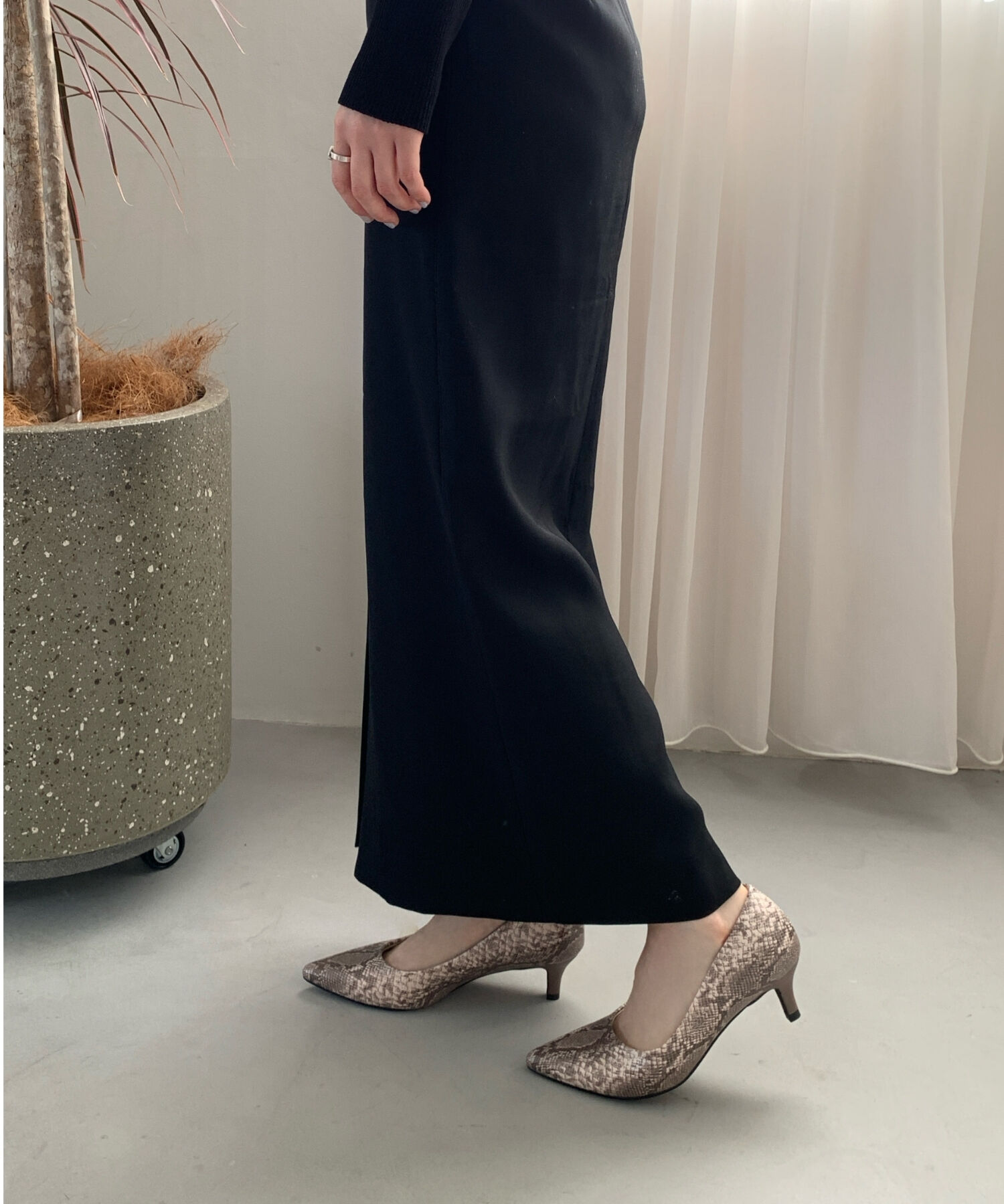 ORiental TRaffic「【跳べるパンプス/シリーズ累計１５０万足突破】ミドルヒール パンプス /R-3202 オフィス」|パンプス|