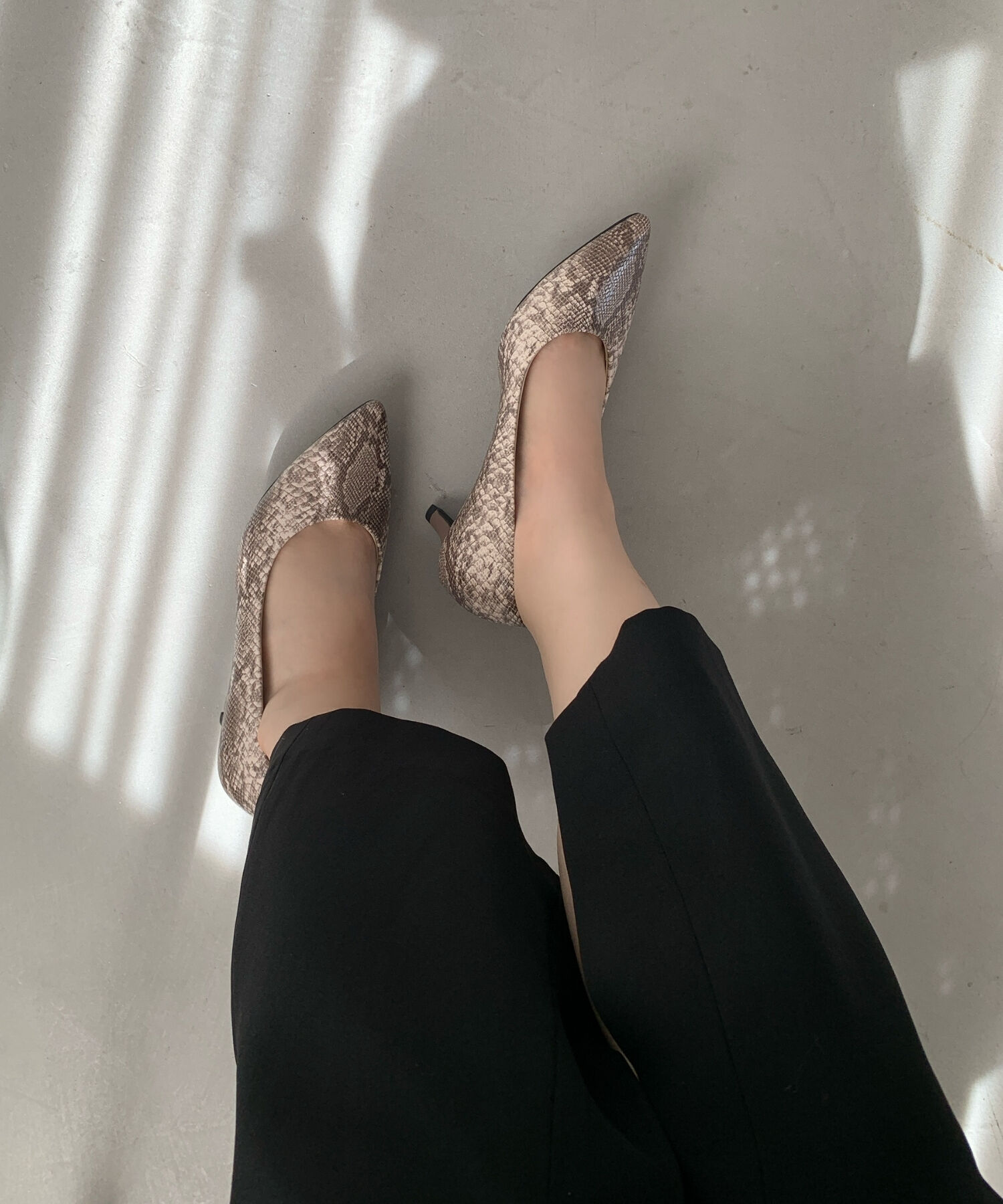 ORiental TRaffic「【跳べるパンプス/シリーズ累計１５０万足突破】ミドルヒール パンプス /R-3202 オフィス」|パンプス|