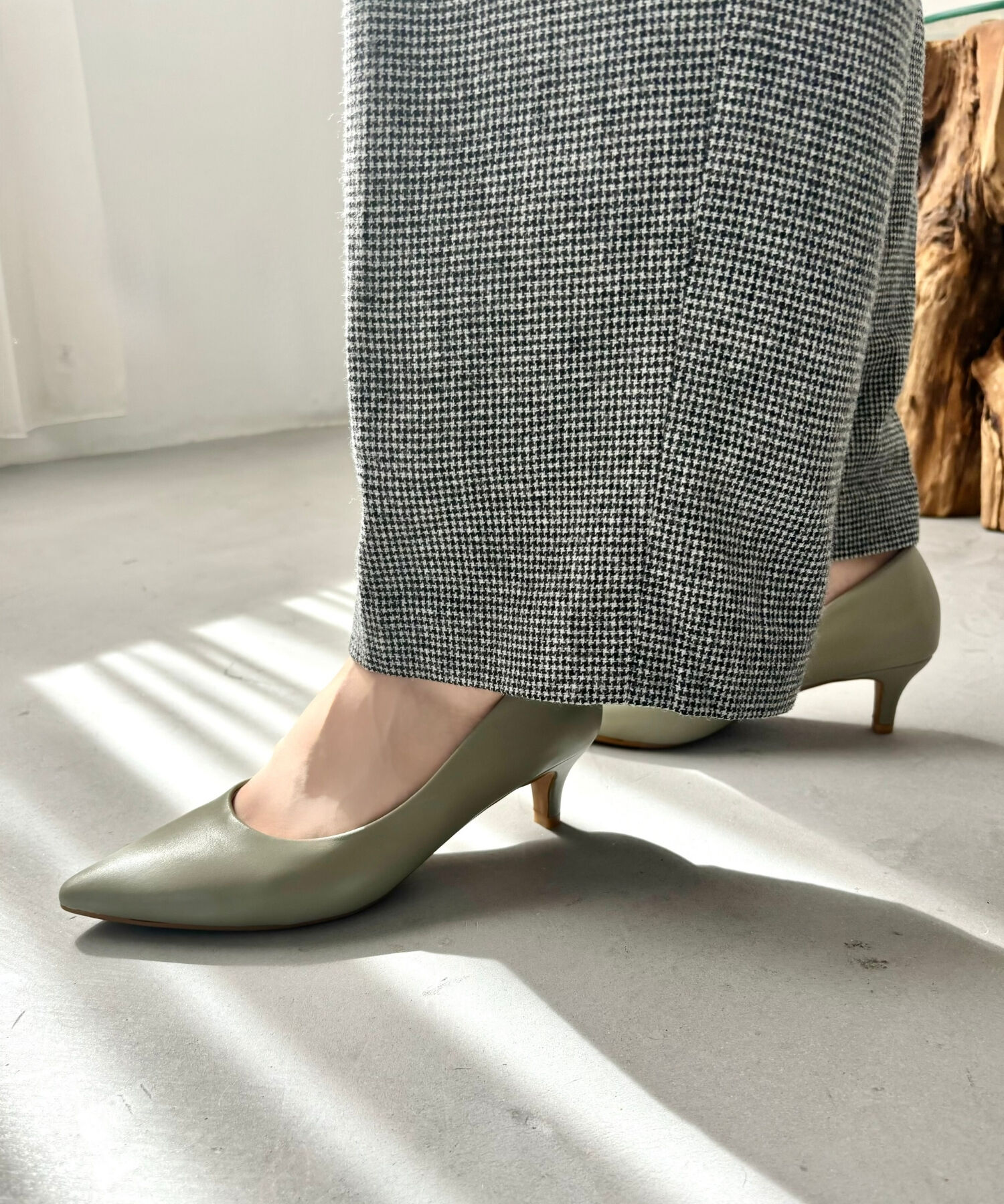 ORiental TRaffic「【跳べるパンプス/シリーズ累計１５０万足突破】ミドルヒール パンプス /R-3202 オフィス」|パンプス|