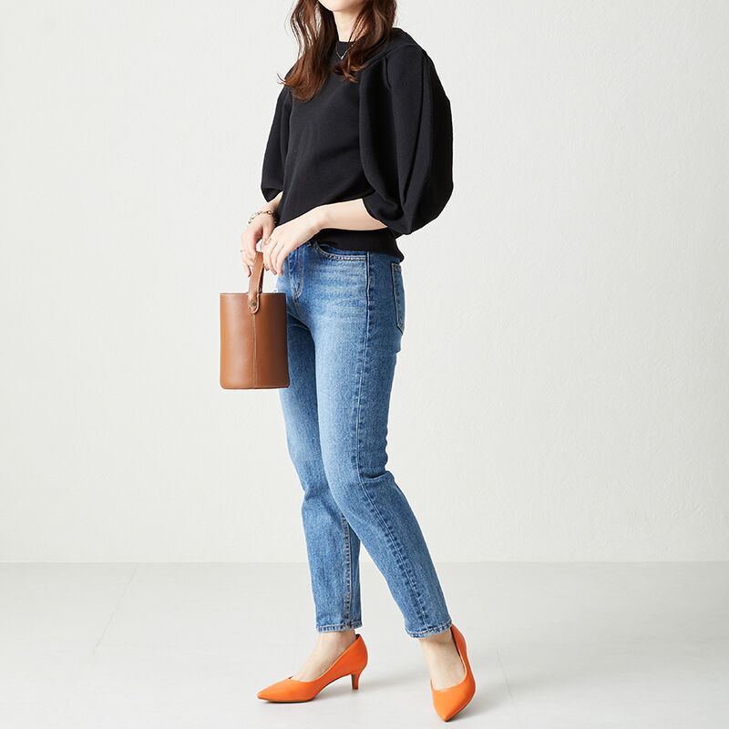 ORiental TRaffic「【跳べるパンプス/シリーズ累計１５０万足突破】ミドルヒール パンプス /R-3202 オフィス」|パンプス|