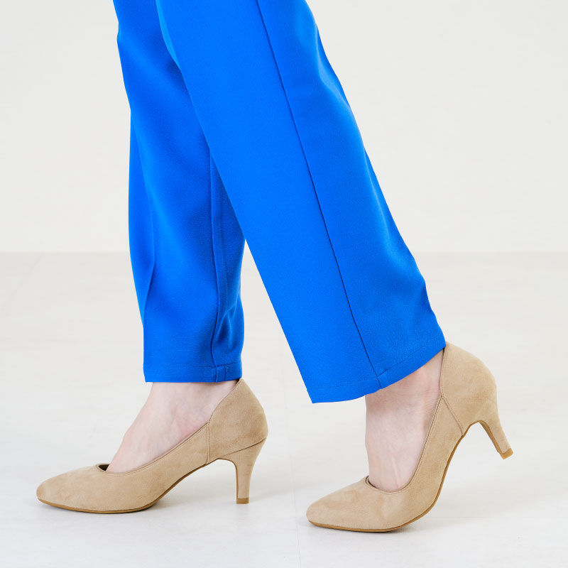 ORiental TRaffic「【跳べるパンプス/シリーズ累計１５０万足突破】アーモンドトゥヒール/R-3203 WEB限定」|パンプス|BEIGE