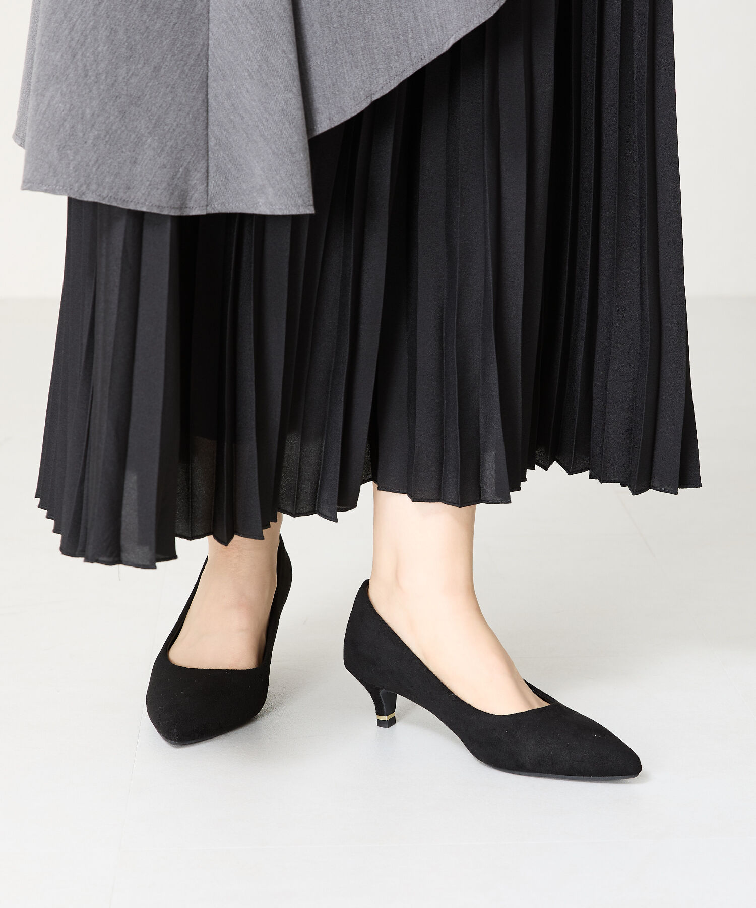 ORiental TRaffic「【跳べるパンプス/シリーズ累計１５０万足突破】メタリック ライン ヒール /R-3206 パンプス オケージョン」|パンプス|