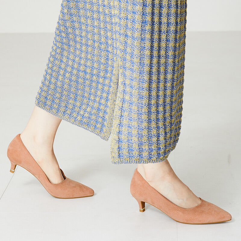 ORiental TRaffic「【跳べるパンプス/シリーズ累計１５０万足突破】メタリック ライン ヒール /R-3206 パンプス オケージョン」|パンプス|