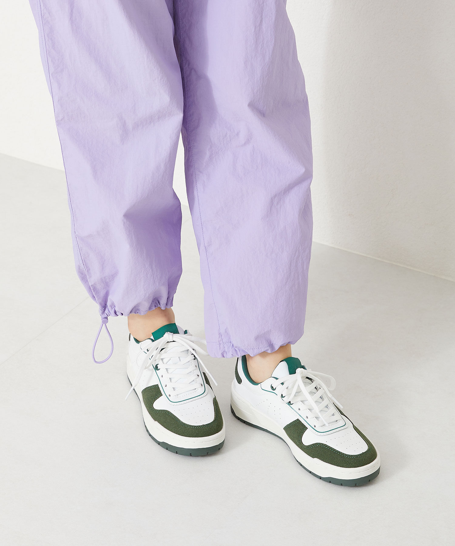 ORiental TRaffic「【トレンド】パンチングミッドソールスニーカー/OT3725 スニーカー 定番 人気 売れてる」|スニーカー|