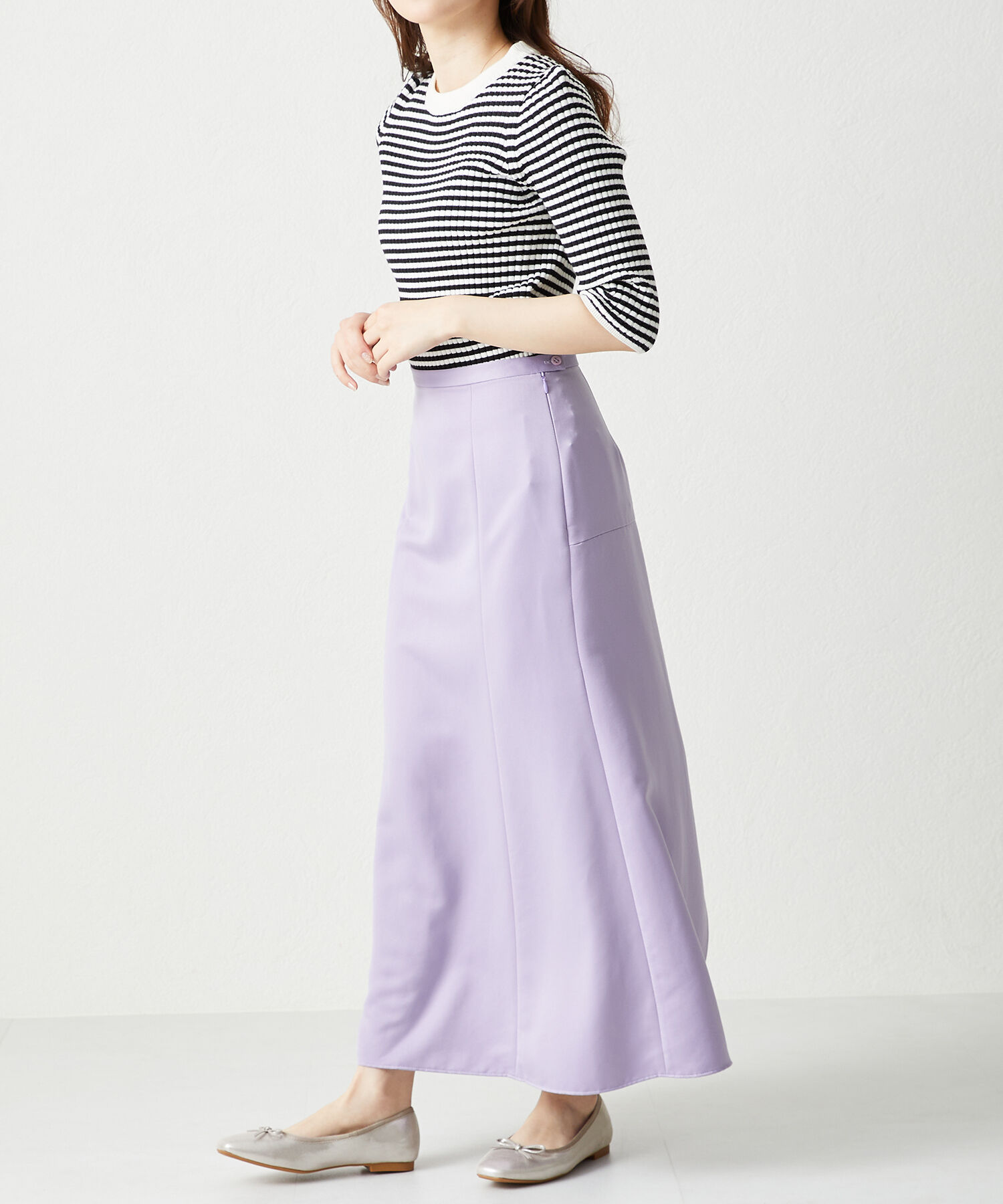 ORiental TRaffic「【跳べるパンプス/シリーズ累計１５０万足突破】 バレエ シューズ /R-3208 厚手クッション フラット」|パンプス|