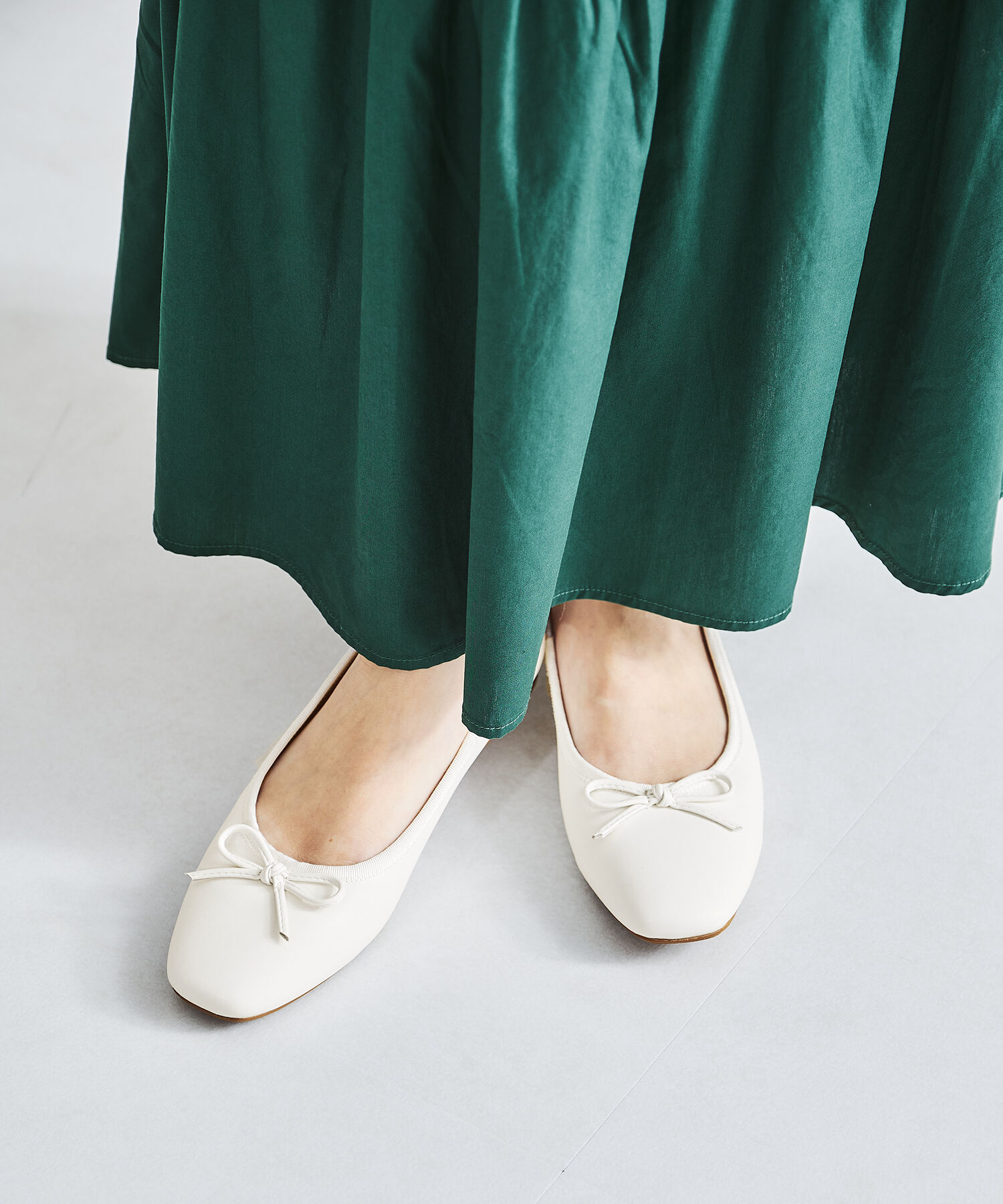 ORiental TRaffic「【跳べるパンプス/シリーズ累計１５０万足突破】 バレエ シューズ /R-3208 厚手クッション フラット」|パンプス|