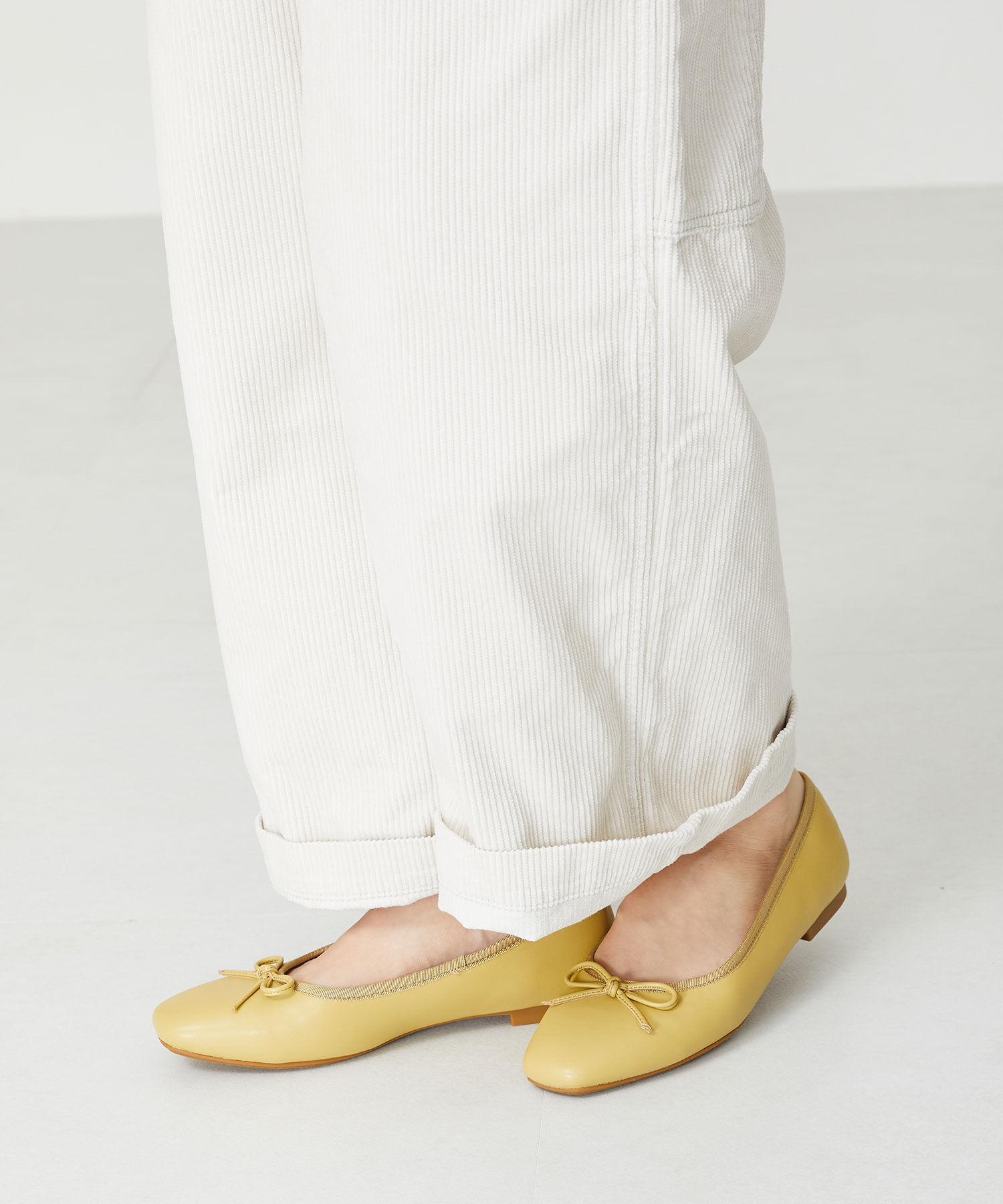 ORiental TRaffic「【跳べるパンプス/シリーズ累計１５０万足突破】 バレエ シューズ /R-3208 厚手クッション フラット」|パンプス|