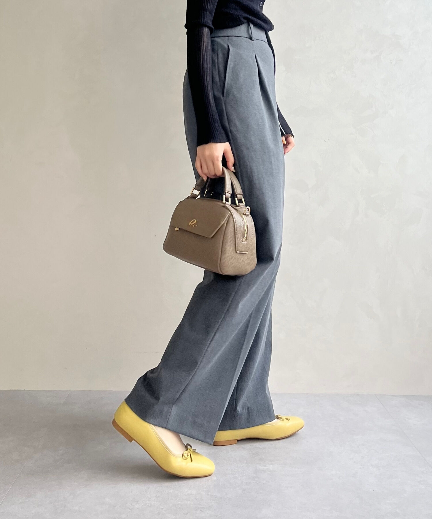 ORiental TRaffic「【跳べるパンプス/シリーズ累計１５０万足突破】 バレエ シューズ /R-3208 厚手クッション フラット」|パンプス|