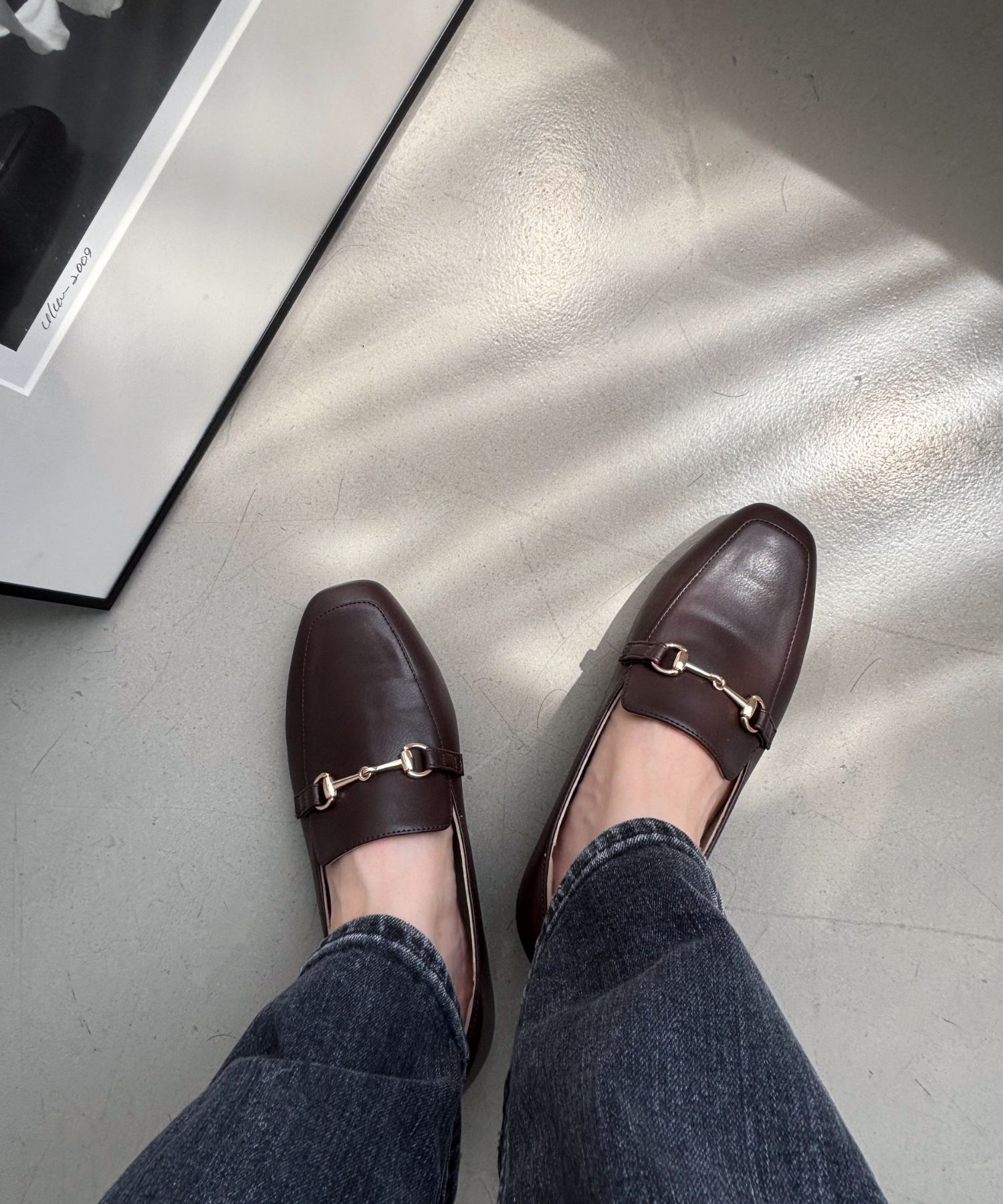 ORiental TRaffic「【跳べるパンプス/シリーズ累計１５０万足突破】スクエアトゥ ビット モチーフ  ローファー /R-3210」|パンプス|