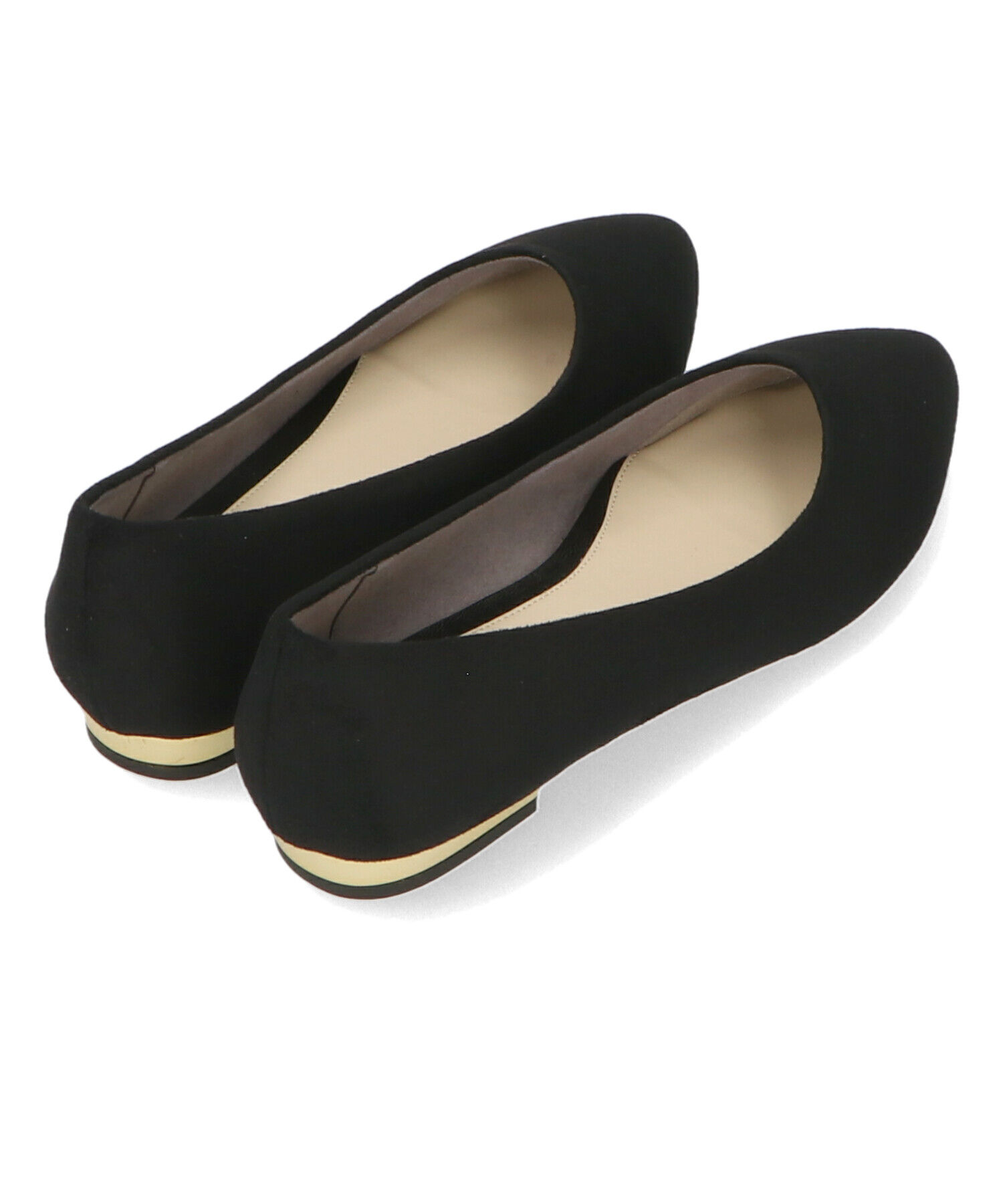 ORiental TRaffic「【WEB限定 / 累計16万足突破】ポインテッドトゥ フラット パンプス /R-4007 通勤靴 厚手クッション」|パンプス|