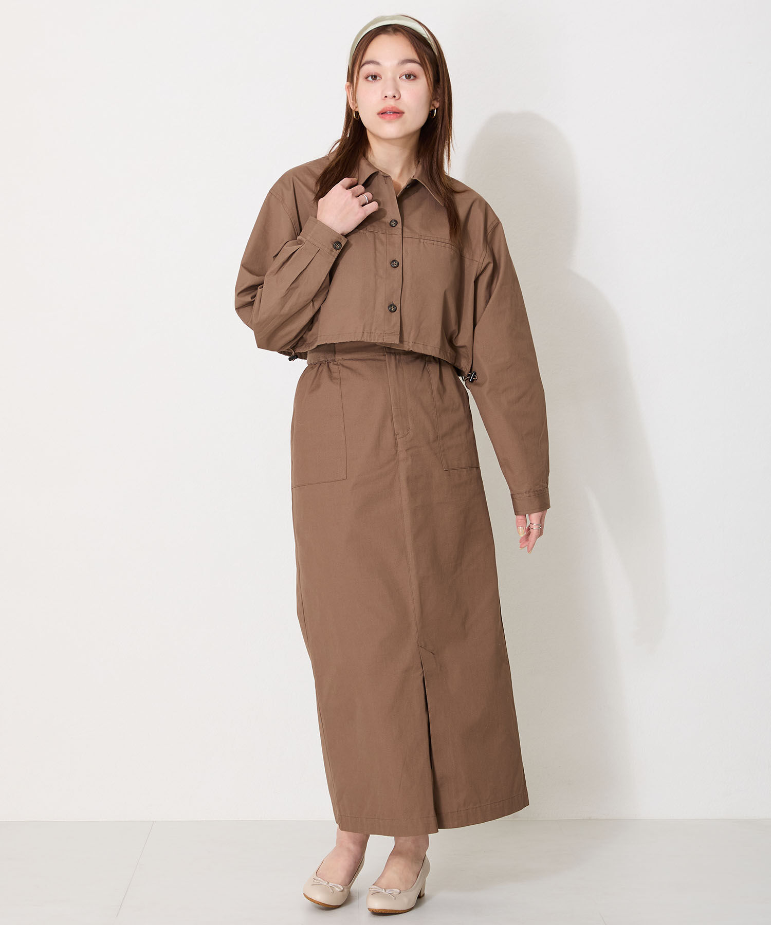 ORiental TRaffic「【防水】 ラウンドトゥ バレエ レイン パンプス /R-1017 バレエシューズ ヒール4.3ｃｍ」|パンプス|