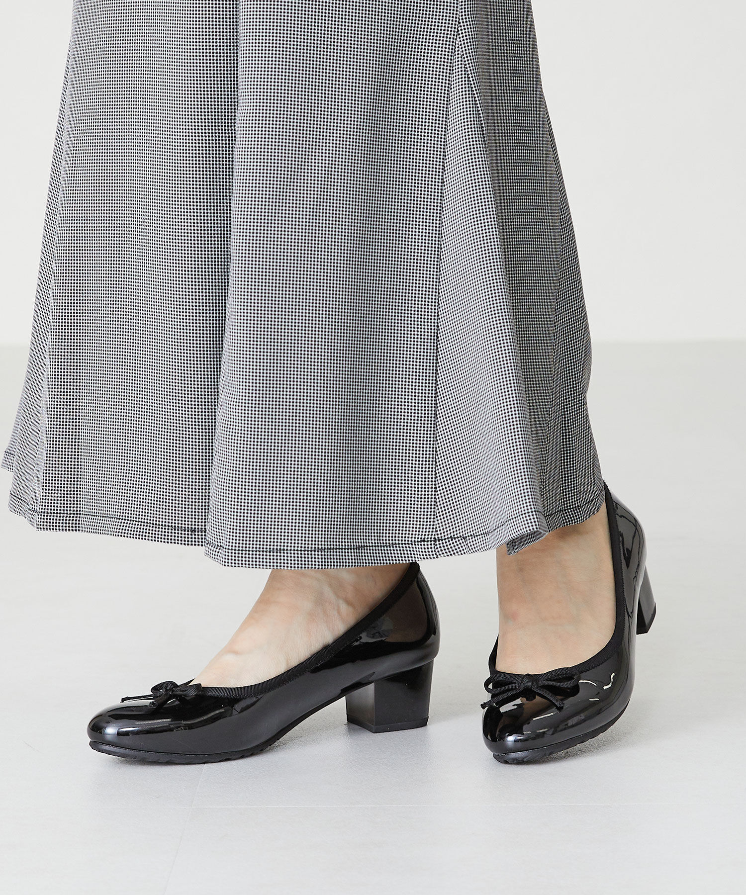 ORiental TRaffic「【防水】 ラウンドトゥ バレエ レイン パンプス /R-1017 バレエシューズ ヒール4.3ｃｍ」|パンプス|