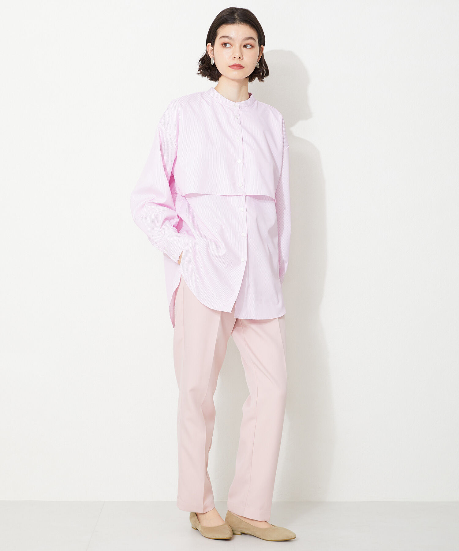 ORiental TRaffic「【跳べるパンプス/シリーズ累計１５０万足突破】プレーン フラット ヒール/R-3212 パンプス」|パンプス|