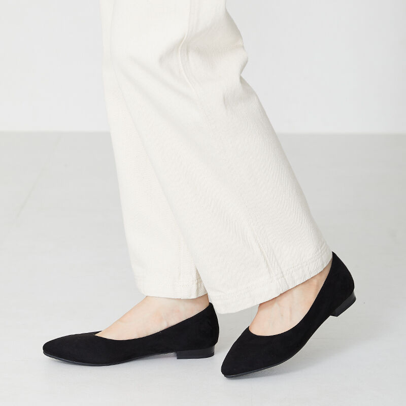 ORiental TRaffic「【跳べるパンプス/シリーズ累計１５０万足突破】プレーン フラット ヒール/R-3212 パンプス」|パンプス|