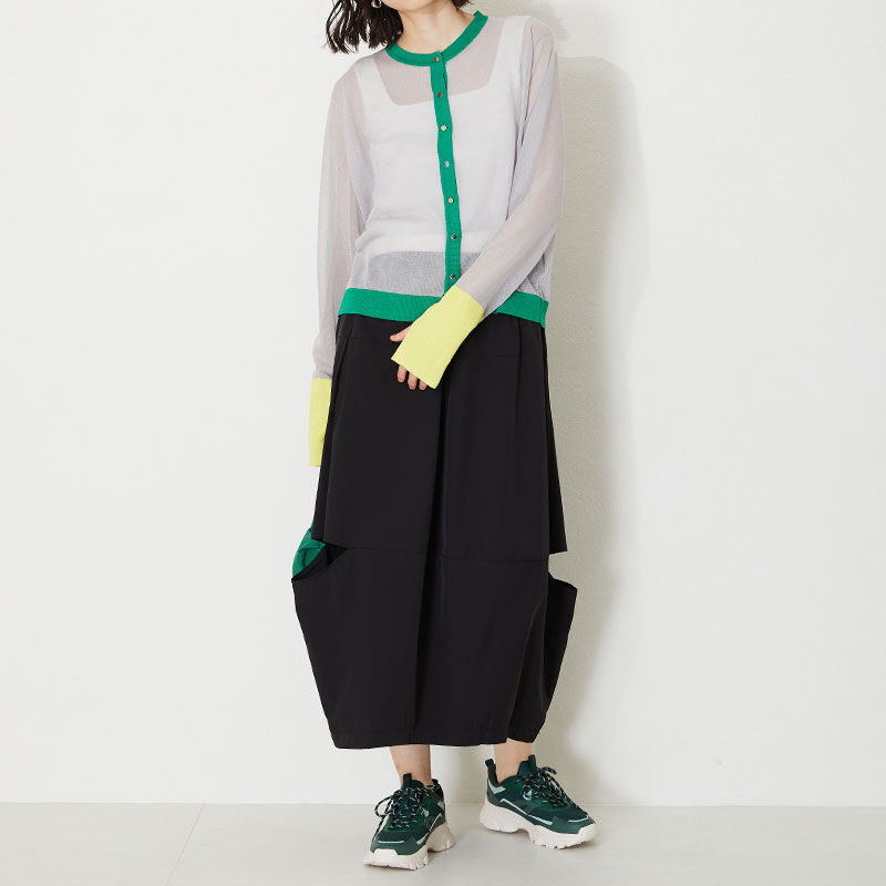 ORiental TRaffic「【アウトレット価格】ストライプシューレース厚底スニーカー/OT3728」|スニーカー|