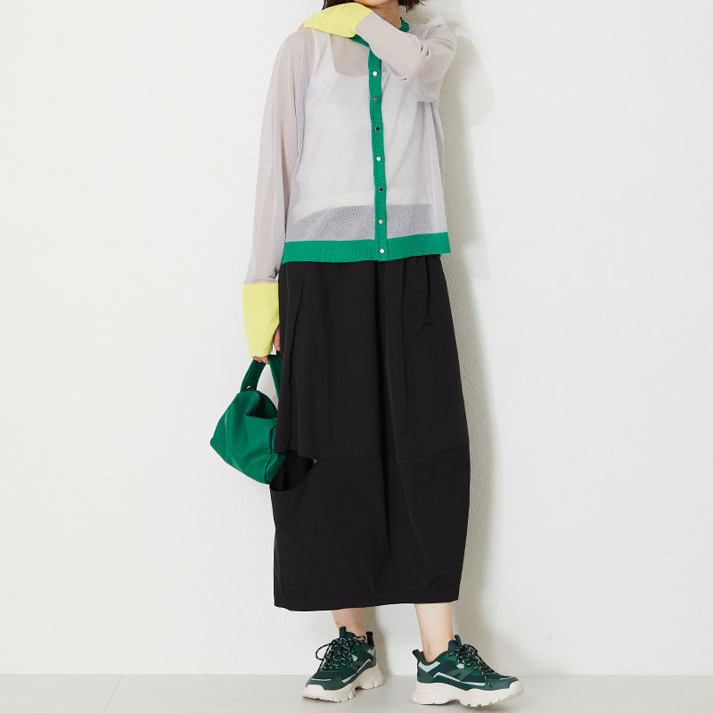 ORiental TRaffic「【アウトレット価格】ストライプシューレース厚底スニーカー/OT3728」|スニーカー|