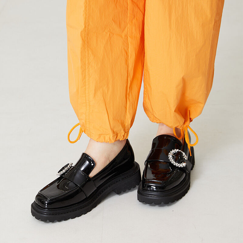 ORiental TRaffic「厚底ビジューバックルベルトシューズ/31315」|ビジネス・ドレスシューズ|