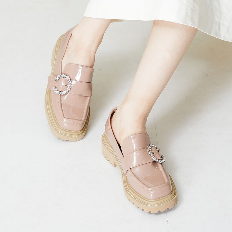 ORiental TRaffic「厚底ビジューバックルベルトシューズ/31315」|ビジネス・ドレスシューズ|