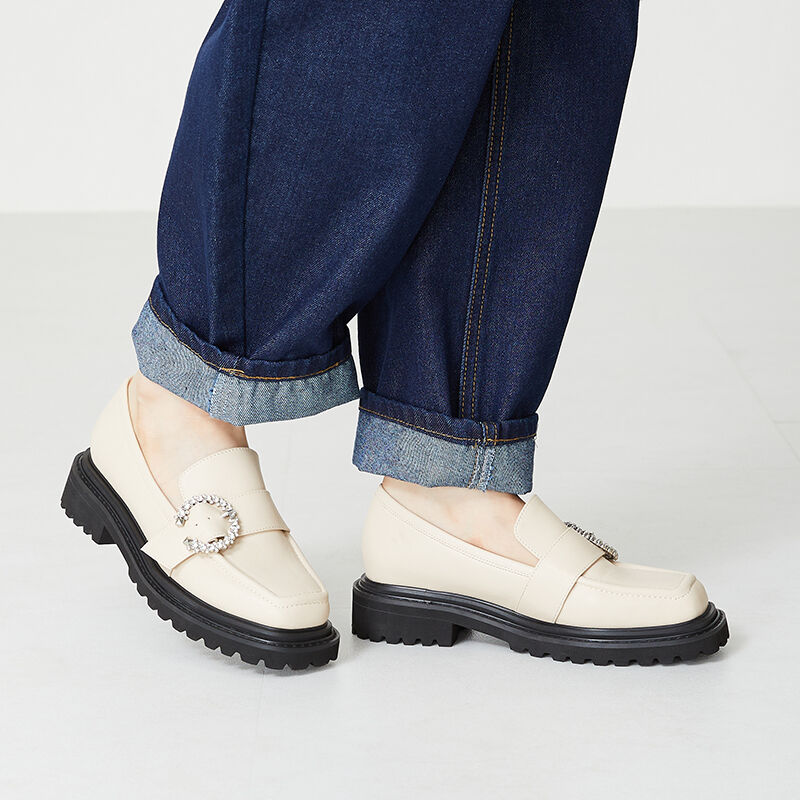 ORiental TRaffic「厚底ビジューバックルベルトシューズ/31315」|ビジネス・ドレスシューズ|