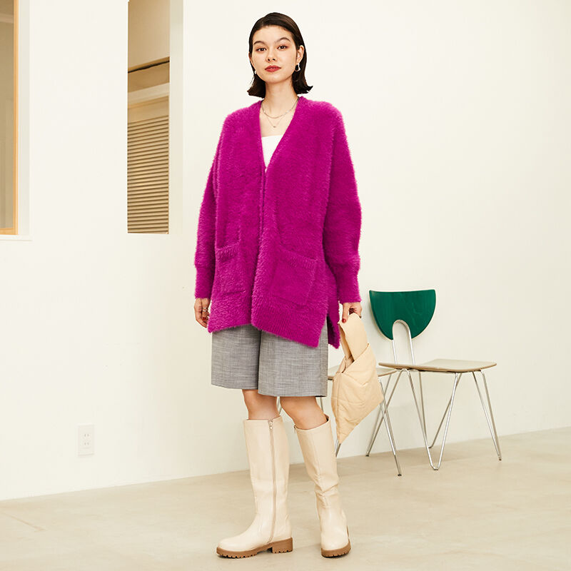 ORiental TRaffic「タンクソール ロングブーツ /31501 ボリュームソール ストレッチ」|ロングブーツ|