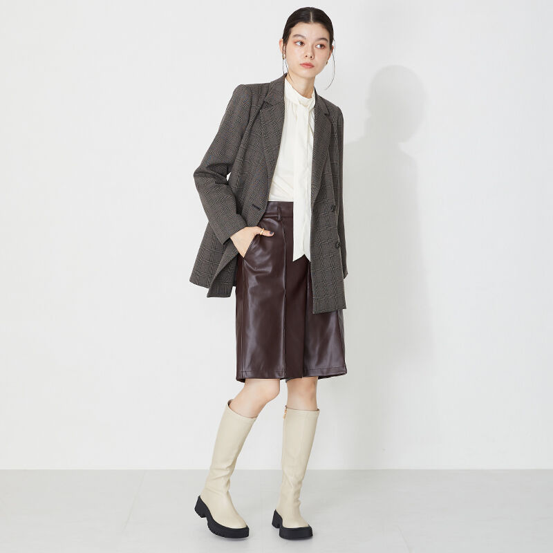 ORiental TRaffic「厚底ストレッチロングブーツ/31508」|ロングブーツ|