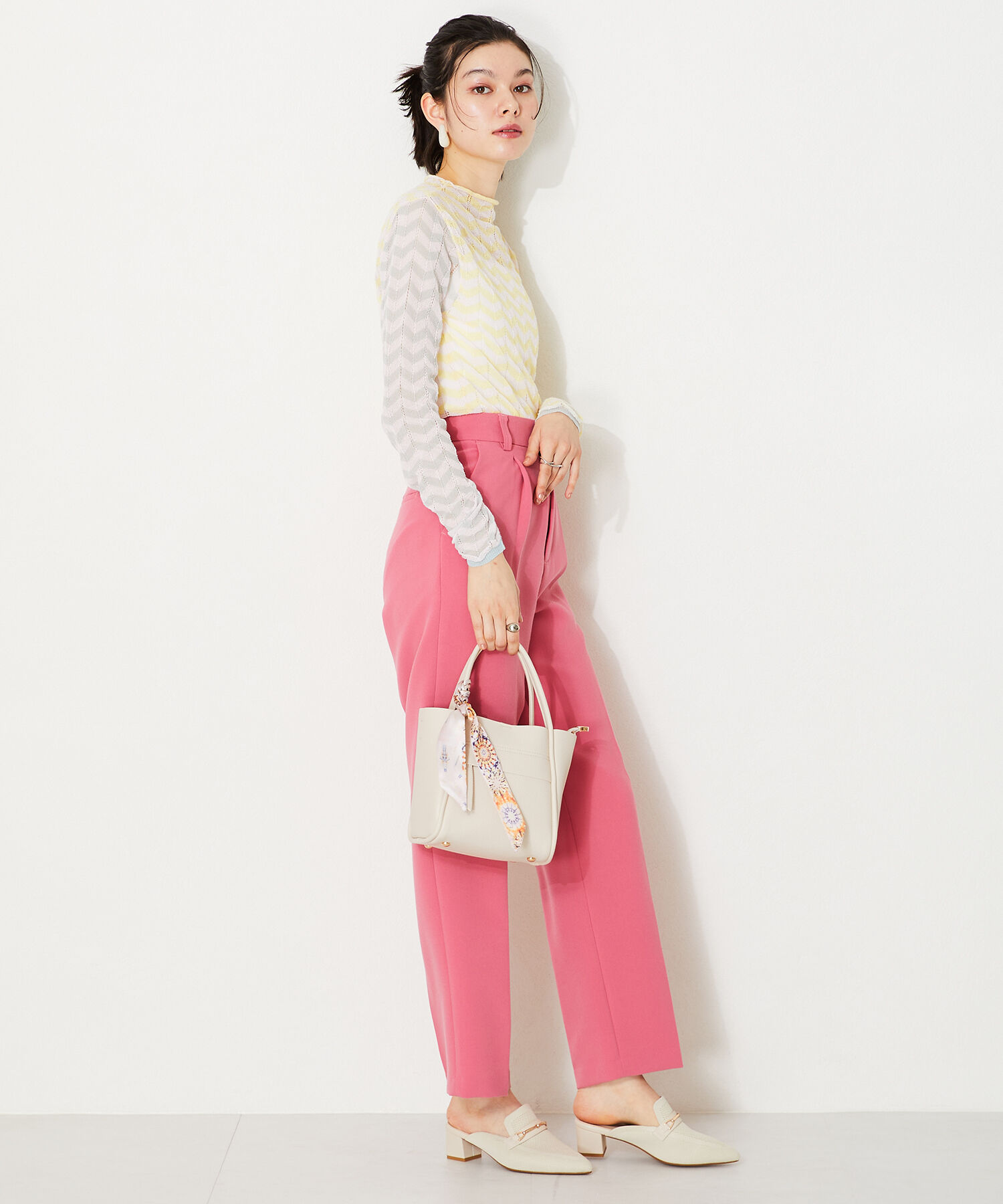 ORiental TRaffic「スカーフ付きハンドバッグ/BA-209」|ショルダー・メッセンジャー|