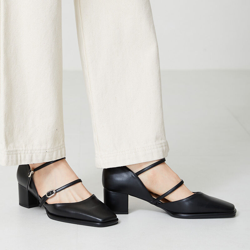 ORiental TRaffic「ダブルストラップヒールパンプス/41108」|パンプス|