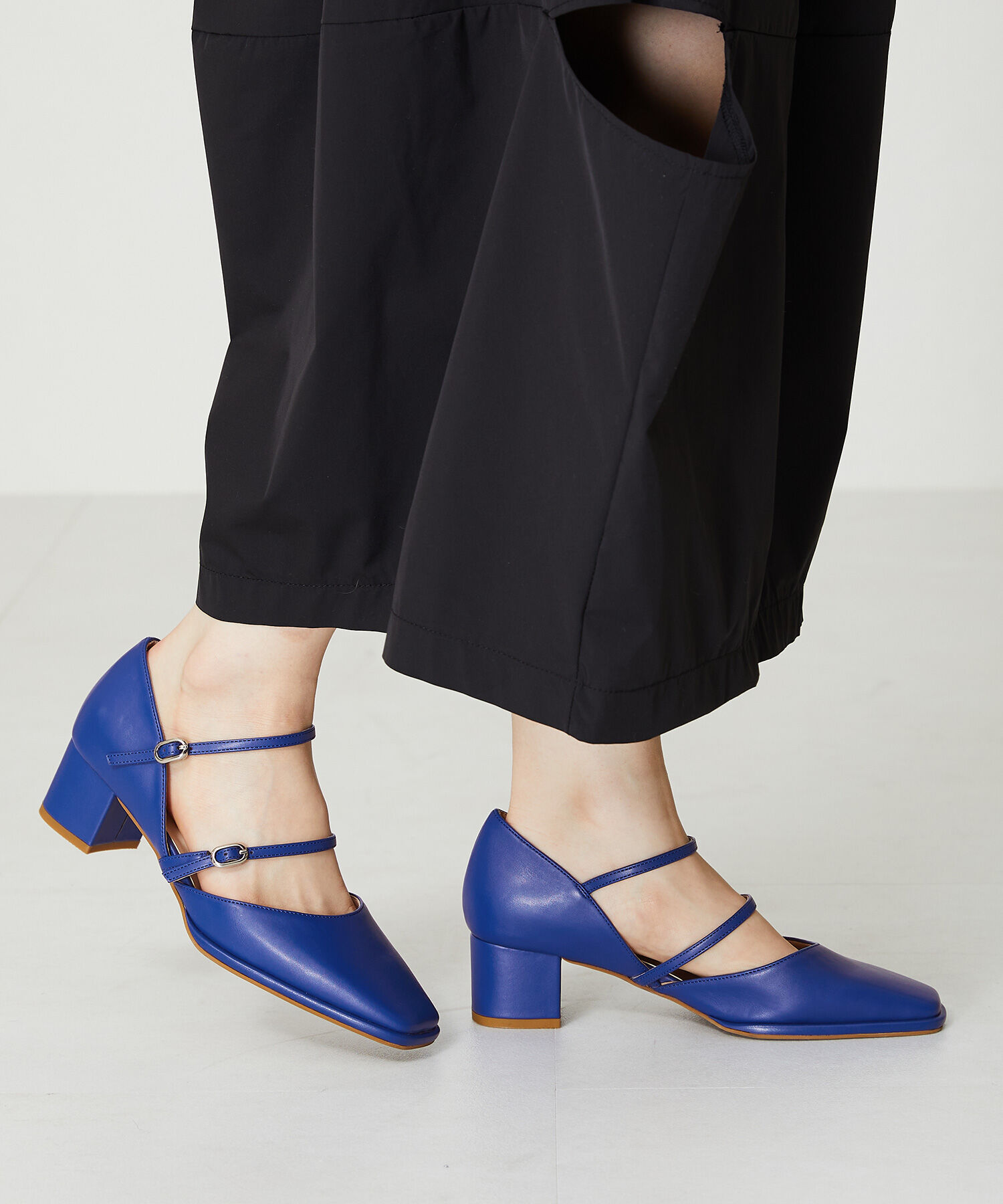 ORiental TRaffic「ダブルストラップヒールパンプス/41108」|パンプス|