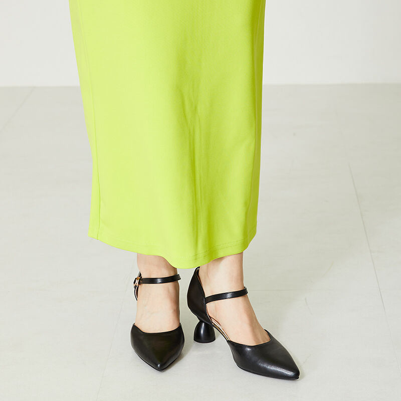 ORiental TRaffic「変形ヒールセパレートパンプス/41123」|パンプス|