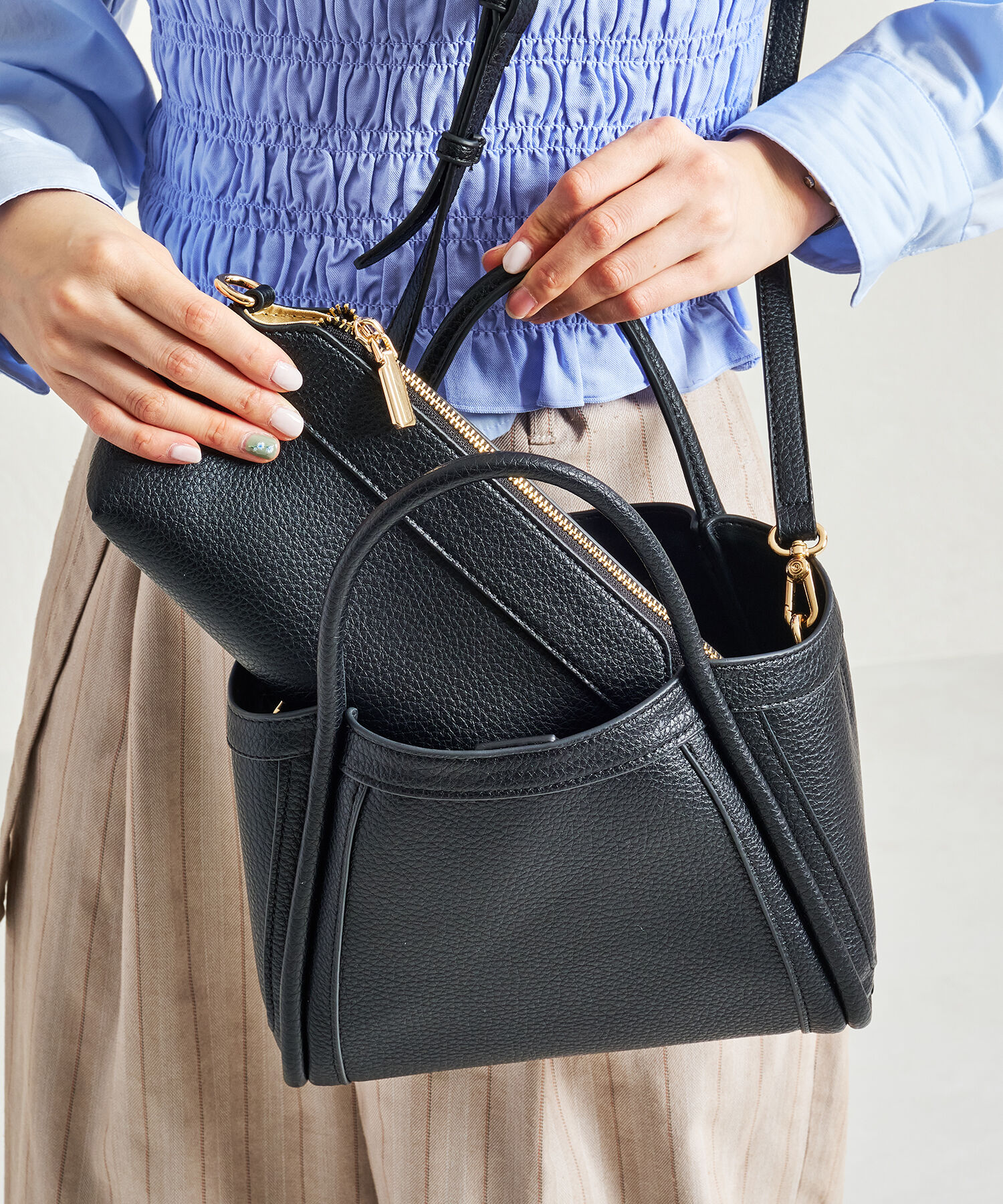 ORiental TRaffic「【アウトレット価格】2WAYチューブストラップハンドバッグ/BA-224」|ショルダー・メッセンジャー|