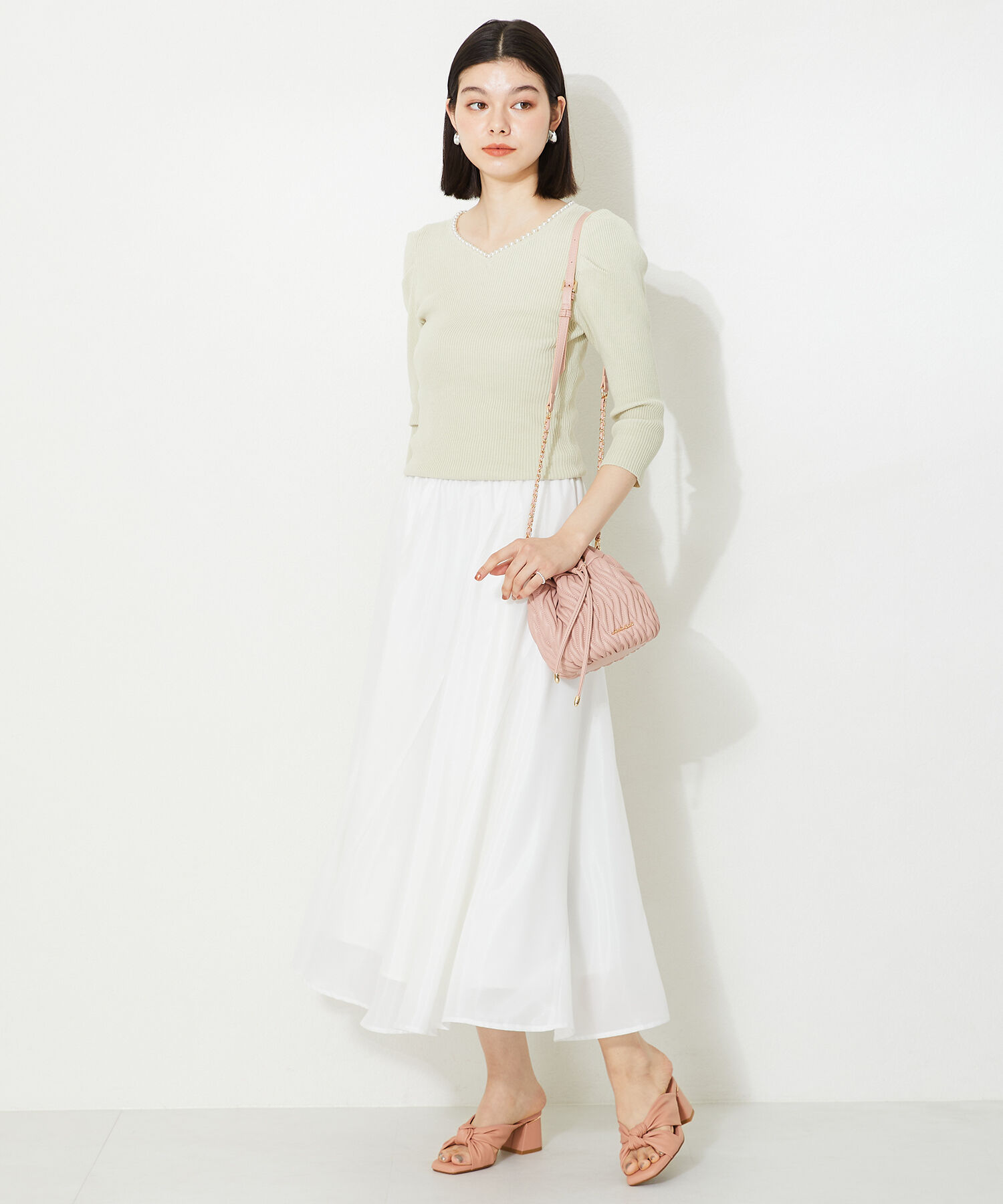 WA Oriental TRaffic「ソフトレザーリボンミュールサンダル/42202」|サンダル|