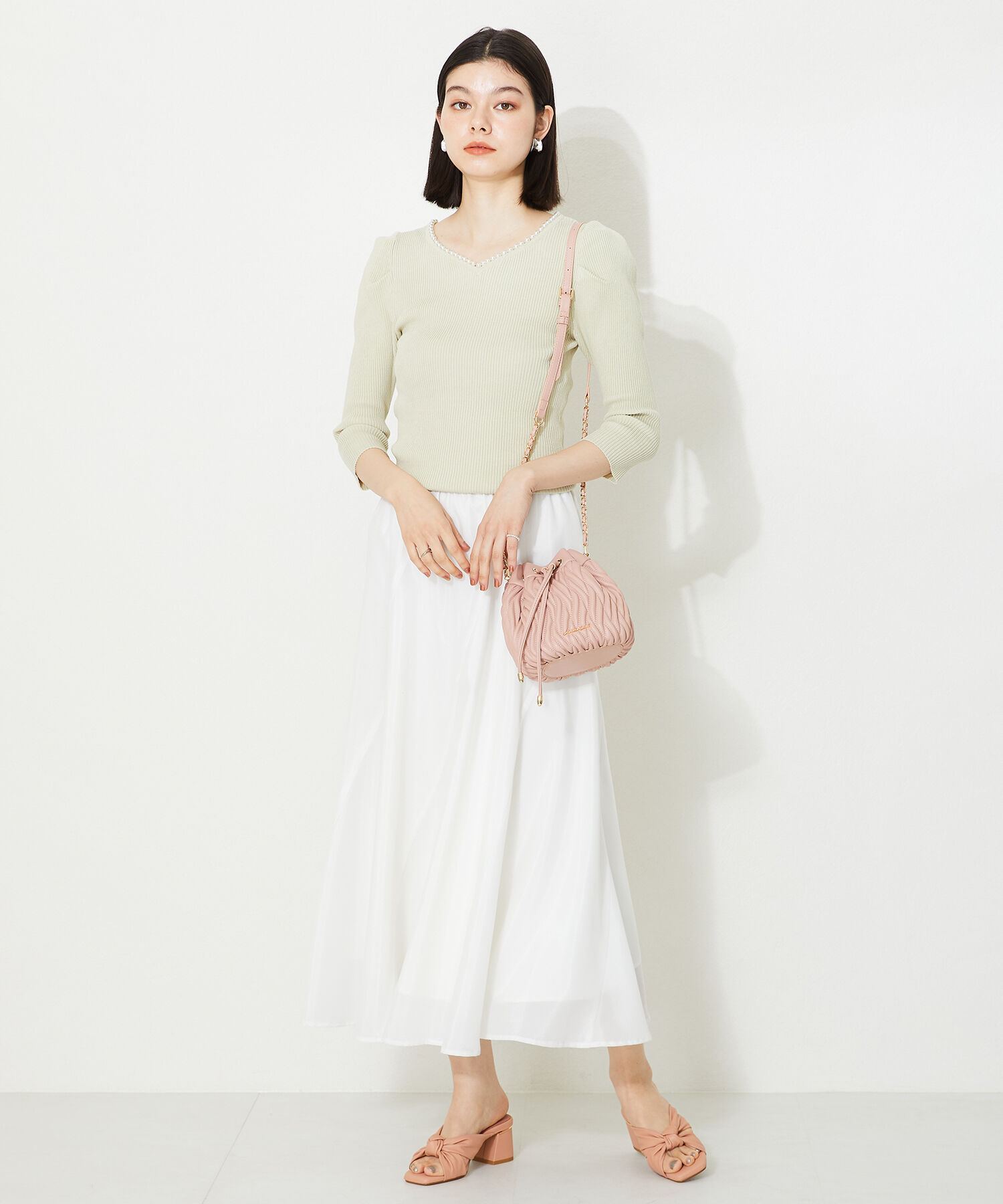 WA Oriental TRaffic「ソフトレザーリボンミュールサンダル/42202」|サンダル|