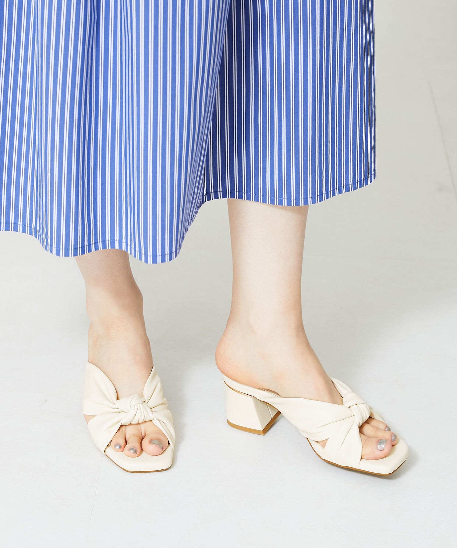 WA Oriental TRaffic「ソフトレザーリボンミュールサンダル/42202」|サンダル|