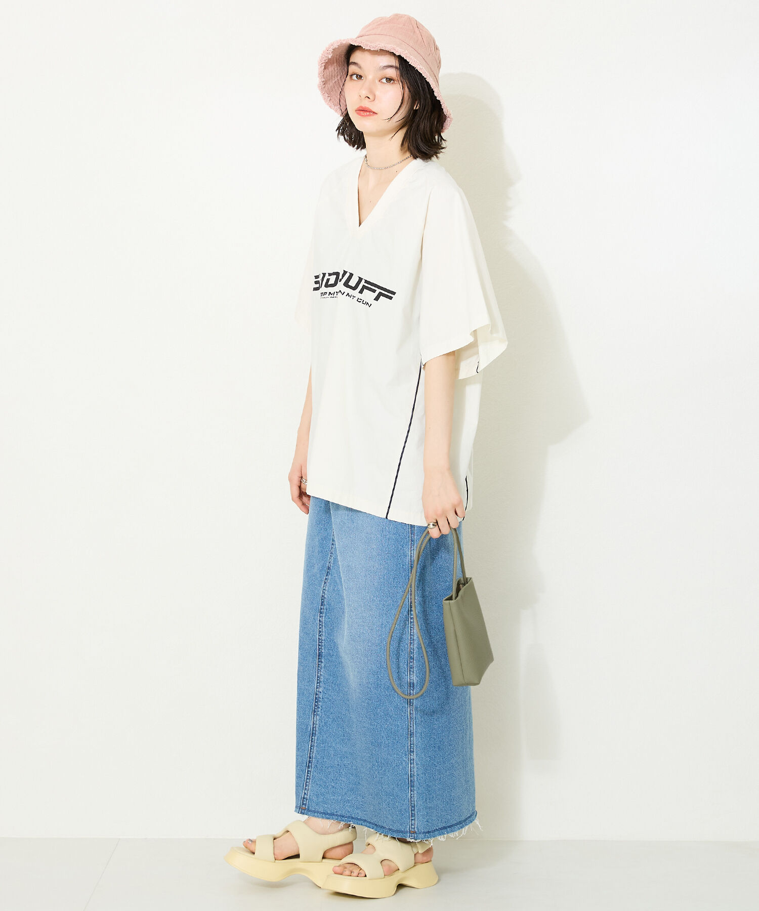 ORiental TRaffic「スクエアショルダーポーチ/BA-228」|ショルダー・メッセンジャー|GREEN