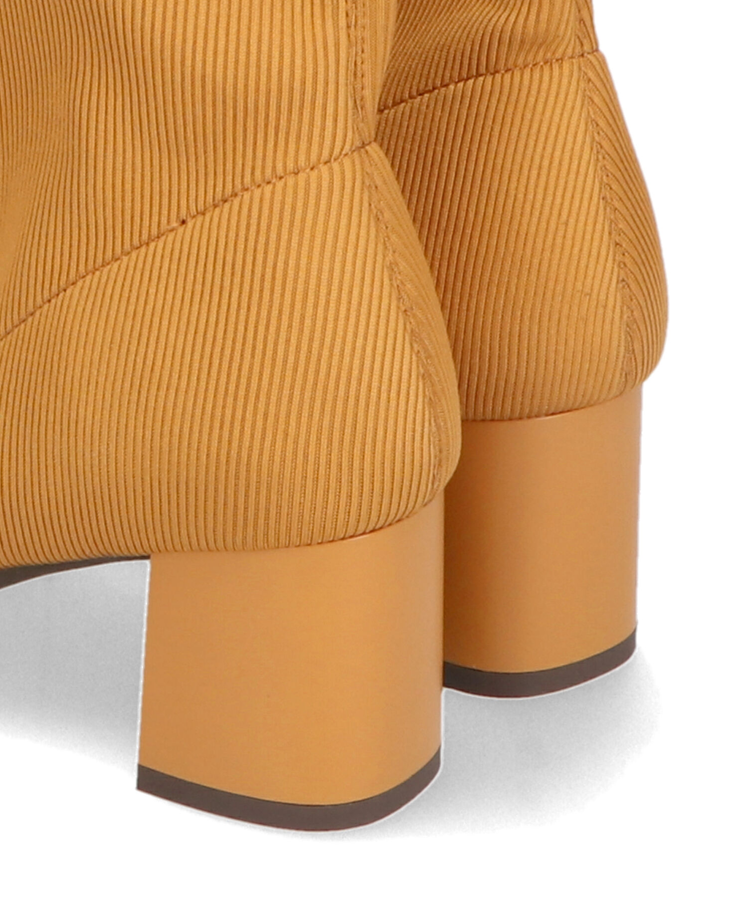 ORiental TRaffic「スクエアトゥ ニットブーツ /41407 柔らかい」|ショートブーツ|