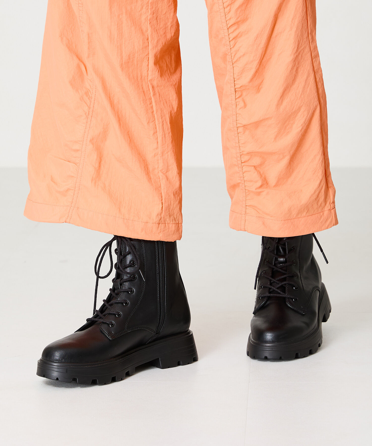 ORiental TRaffic「レースアップ 厚底 ブーツ /41401」|ショートブーツ|